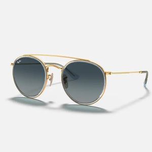 Ray Ban round double bridge sunglasses